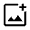 Add Photo Alternate Icon from Outlined Line - Material Symbols Set