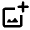 Add Photo Alternate Icon from Rounded Line - Material Pro Set