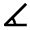Angle 45 Icon from Outlined Line - Material Pro Set