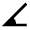 Angle 45 Fill Icon from Sharp Fill - Material Pro Set