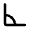 Angle 90 Icon from Rounded Line - Material Pro Set