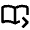 Auto Stories Next Icon from Outlined Line - Material Pro Set