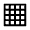 Background Grid Small Icon from Sharp Line - Material Symbols Set