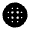 Blur Circular Fill Icon from Rounded Fill - Material Symbols Set