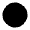 Brightness 1 Fill Icon from Rounded Fill - Material Symbols Set