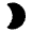 Brightness 2 Fill Icon from Rounded Fill - Material Symbols Set