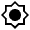 Brightness 5 Fill Icon from Outlined Fill - Material Symbols Set