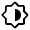 Brightness 6 Icon from Rounded Line - Material Symbols Set