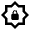 Brightness Lock Icon from Outlined Line - Material Pro Set