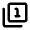 Filter 1 Icon from Rounded Line - Material Pro Free Set