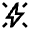 Flash Always On Icon from Outlined Line - Material Pro Set