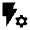Flash Setting Gear Fill Icon from Sharp Fill - Material Pro Free Set