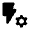 Flash Setting Gear Fill Icon from Rounded Fill - Material Pro Free Set