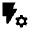 Flash Setting Gear Fill Icon from Outlined Fill - Material Pro Free Set