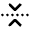 Flip Vertical Fill Icon from Rounded Fill - Material Pro Free Set