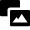 Image Picture Double Landscape Icon from Nova Solid Set