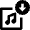 Playlist Download Icon from Nova Line Set