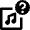 Playlist Question Icon from Nova Line Set