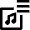 Playlist Song List Icon from Nova Line Set