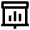 Presentation Bar Chart Icon from Nova Line Set