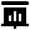 Presentation Bar Chart Icon from Nova Solid Set
