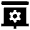 Presentation Setting Icon from Nova Solid Set