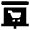 Presentation Shopping Cart Icon from Nova Solid Set
