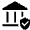 Assured Workload Fill Icon from Sharp Fill - Material Symbols Set