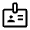 Badge Icon from Outlined Line - Material Symbols Set