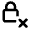 Encryption Off Icon from Rounded Line - Material Pro Set