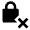 Encryption Off Fill Icon from Outlined Fill - Material Pro Set