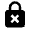 Encryption Off Fill Icon from Outlined Fill - Material Pro Set