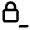 Encryption Remove Icon from Rounded Line - Material Pro Set