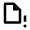 File Alert Icon from Outlined Line - Material Pro Set