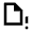 File Alert Icon from Sharp Line - Material Pro Set