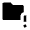 Folder Alert Fill Icon from Outlined Fill - Material Pro Set
