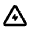 High Voltage Icon from Rounded Line - Material Pro Set