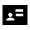 Id Card Fill Icon from Sharp Fill - Material Pro Set