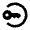 Key Password Access Icon from Rounded Line - Material Pro Set