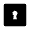 Keyhole Square Fill Icon from Outlined Fill - Material Pro Set