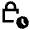 Lock Temporary Icon from Sharp Line - Material Pro Set