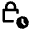 Lock Temporary Icon from Outlined Line - Material Pro Set