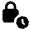 Lock Temporary Fill Icon from Rounded Fill - Material Pro Set