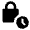 Lock Temporary Fill Icon from Outlined Fill - Material Pro Set