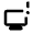 Monitor Alert Icon from Rounded Line - Material Pro Set