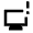 Monitor Alert Icon from Sharp Line - Material Pro Set