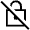 No Encryption Icon from Sharp Line - Material Symbols Set
