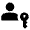Passkey Fill Icon from Outlined Fill - Material Pro Set