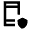 Phone Security Icon from Sharp Line - Material Pro Set