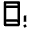 Phonelink Alert Icon from Outlined Line - Material Pro Set